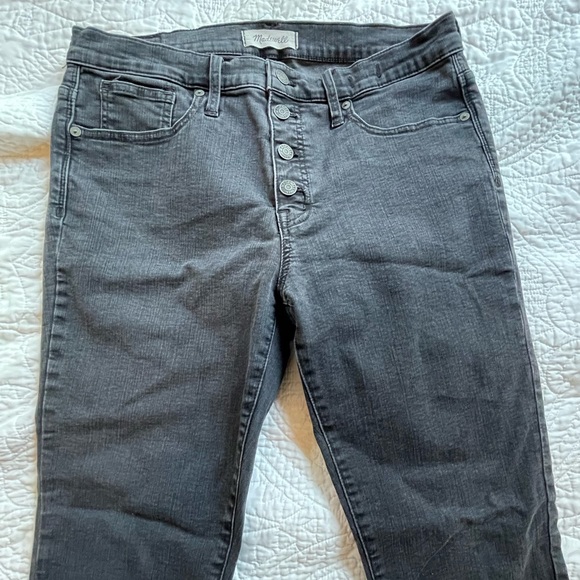Madewell Button-fly Straight leg Jean - Picture 9 of 10